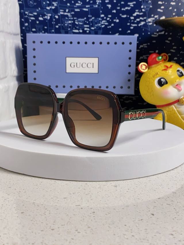 Gucci Sun Protection Sunglasses, Fashionable European And American Style Coverin