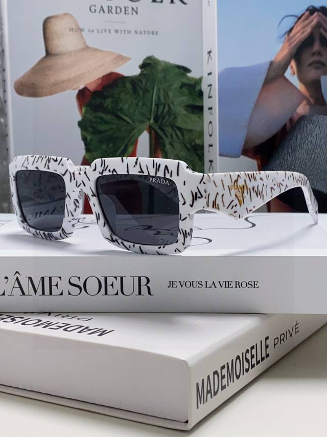 Prada 2025 New Arrival Overseas Casual Sports Sunglasses For Women And Men With