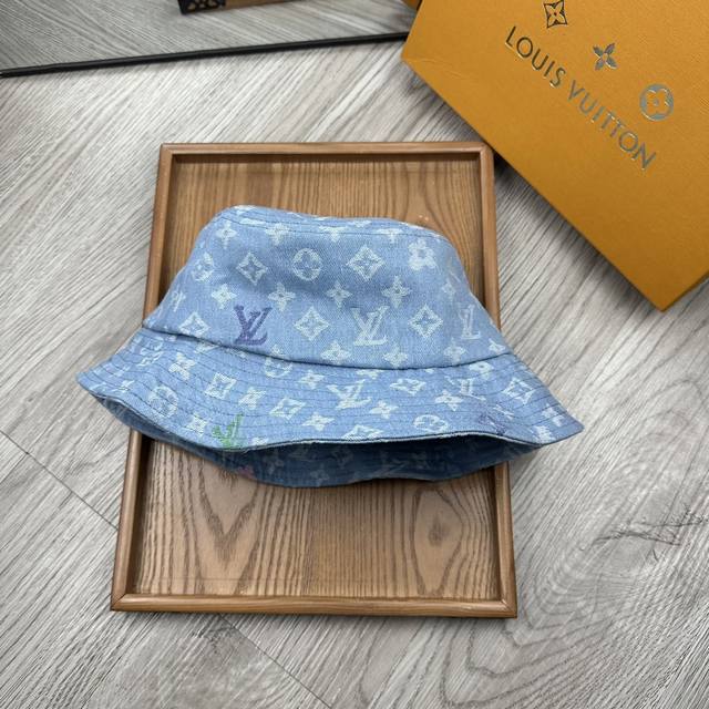 Special Price. L Brand. 100% Cotton Printed Fisherman's Hat!Classic Style, Denim