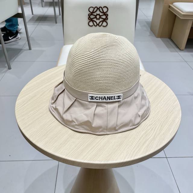 Chanel Fashionable Fisherman's Hat For Women 2025 New Summer Uv Protection Sun H