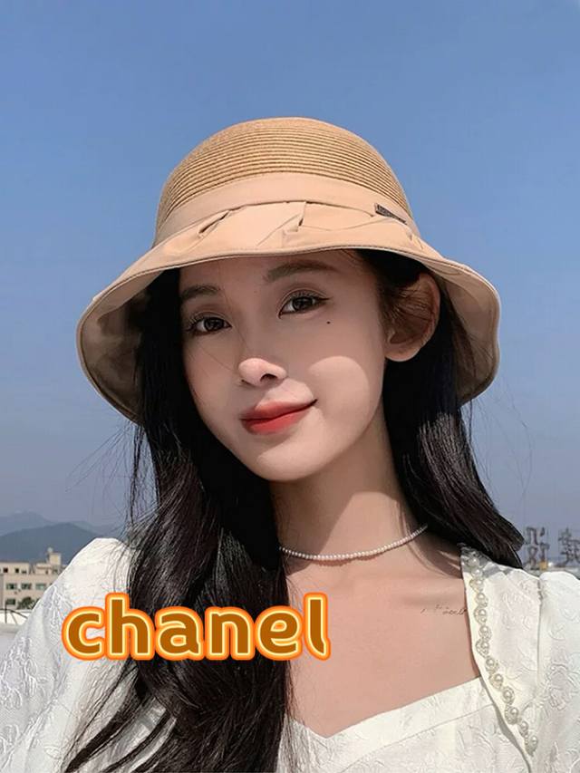 Chanel Fashionable Fisherman's Hat For Women, 2025 New Summer Uv Protection Sun