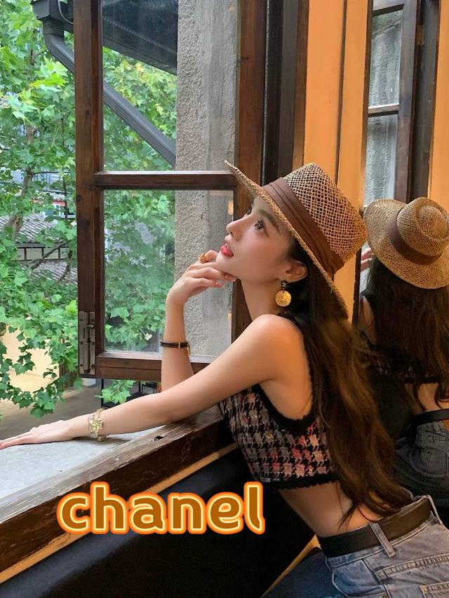 Chanel Spring/Summer New Arrival Luxury Brand Embroidered Baseball Cap, New Arri