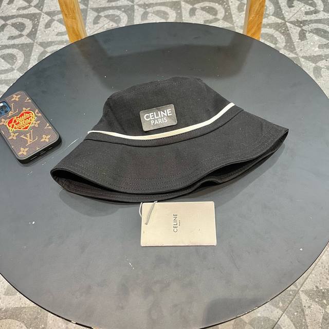 Celine New Style Sun Hat, Uv Protection Beach Bucket Hat, Trendy Women's Bow, Wi