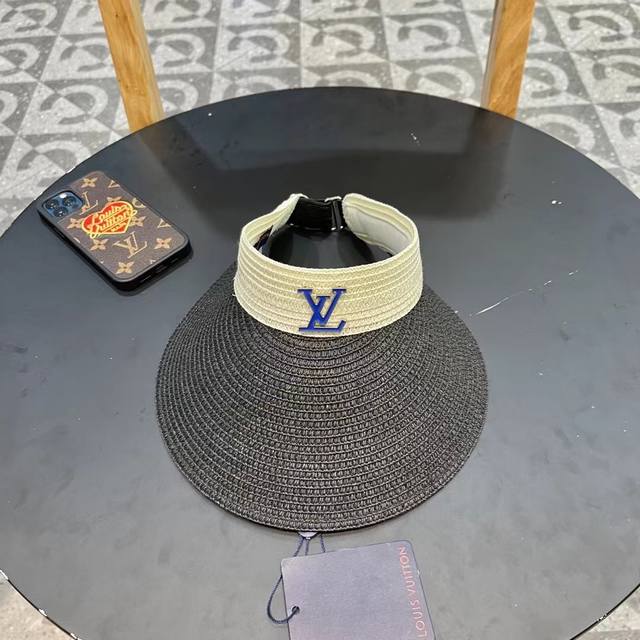 Lv Louis Vuitton Summer New Arrival Sun Hat With Open Top, A Very Well-Crafted D