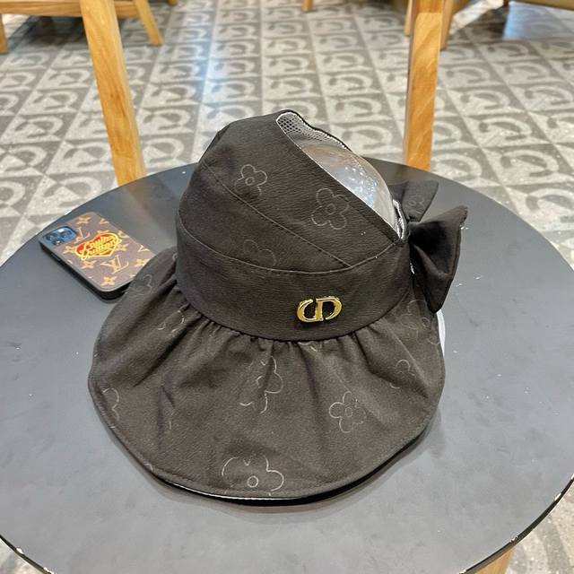 Dior Korean-Style New Arrival Colorful Gel Sun Hat For Women, Lightweight And Br
