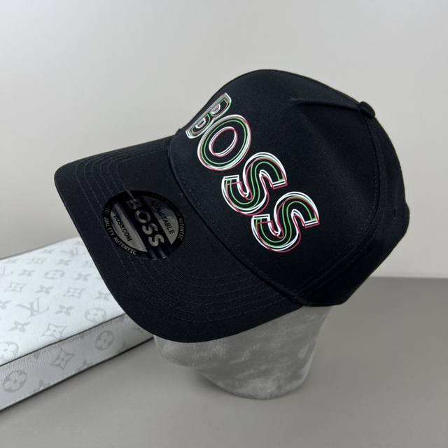 Boss New Trendy Baseball Cap, High-End Design, Perfect For Pairing With Any Outf