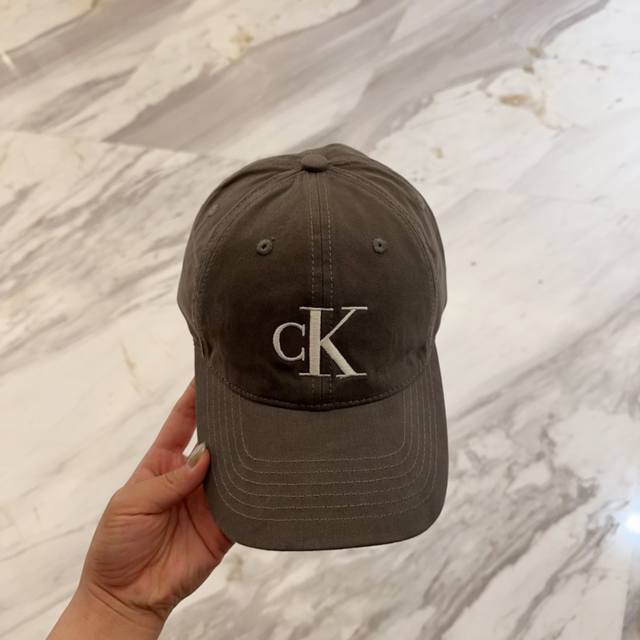 Ck New Baseball Cap, Newly Launched Washed Denim Series, Casual And Versatile, A