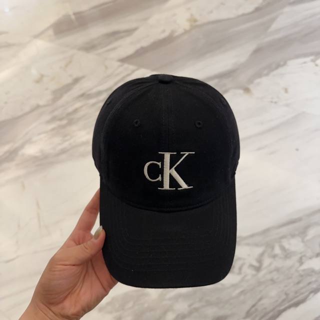 Ck New Baseball Cap Newly Launched Washed Denim Series, Casual And Versatile, A