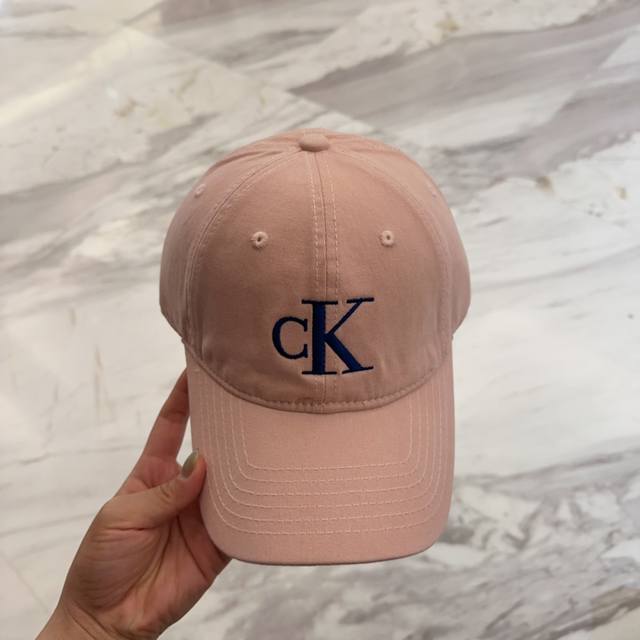 Ck New Baseball Cap Newly Launched Washed Denim Series, Casual And Versatile, A