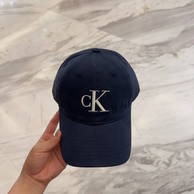 Ck New Baseball Cap - Newly Launched Washed Denim Series, Casual And Versatile W