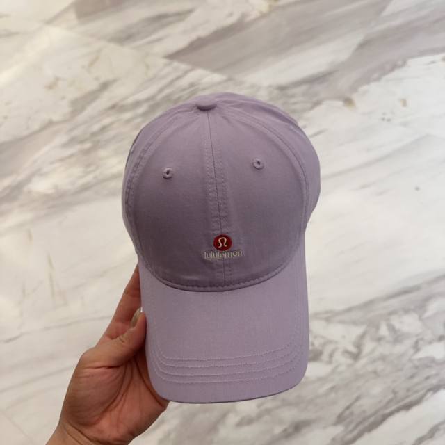 Lulu Melon Letter Cotton Baseball Cap, Delicate Heart-Shaped Embroidery, Cute An