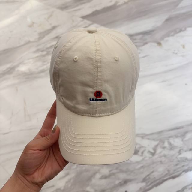 Lulu Melon Alphabet Cotton Baseball Cap, Delicate Heart Embroidery, Cute And You