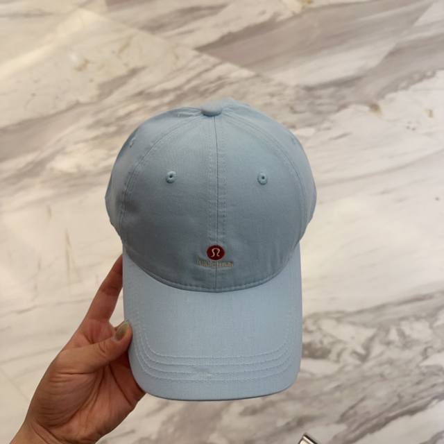 Lulu Melon Letter Cotton Baseball Cap, Delicate Heart-Shaped Embroidery, Cute An