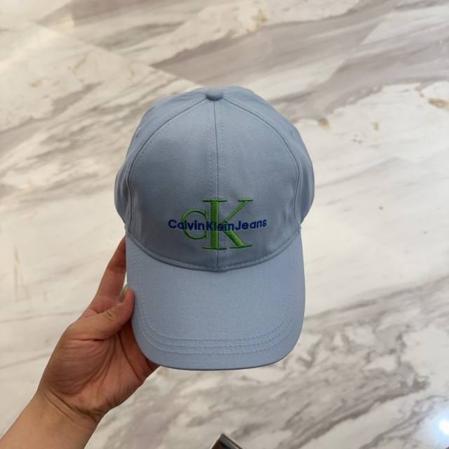 Ck New Style Cloth Baseball Cap Casual And Versatile Wardrobe Essential