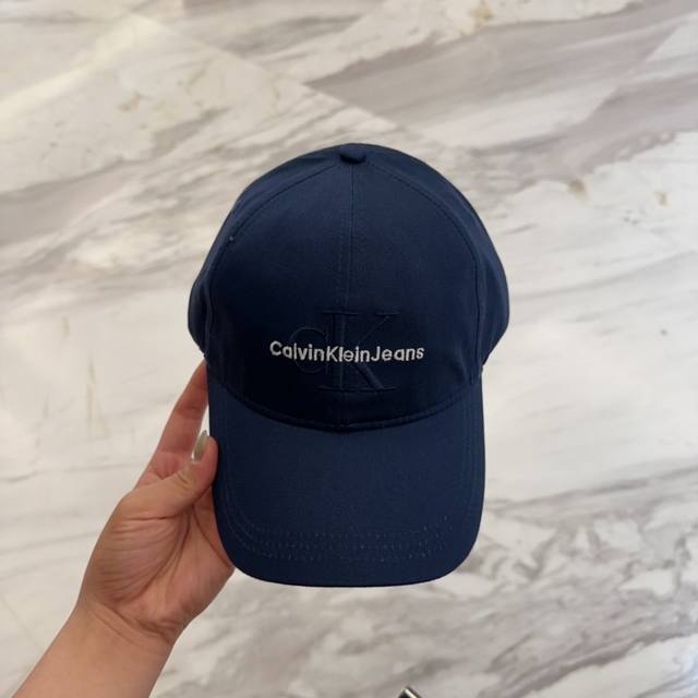 Ck New Style Cloth Baseball Cap Casual And Versatile Wardrobe Essential