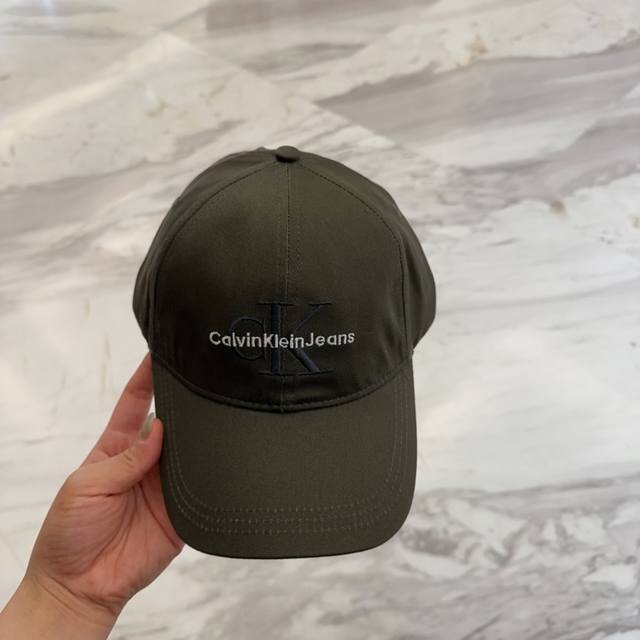Ck New Style Cloth Baseball Cap Casual And Versatile Wardrobe Essential