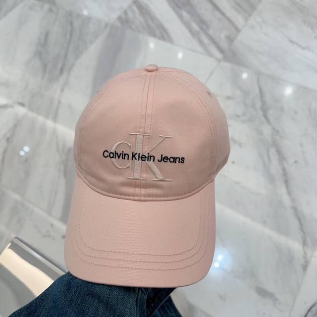 Ck New Arrival Canvas Baseball Cap, Casual And Versatile, Wardrobe Essential