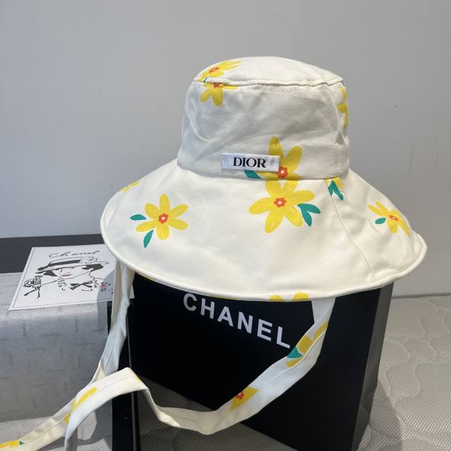 Dior New Fisherman's Hat, Head Circumference 57 Cm