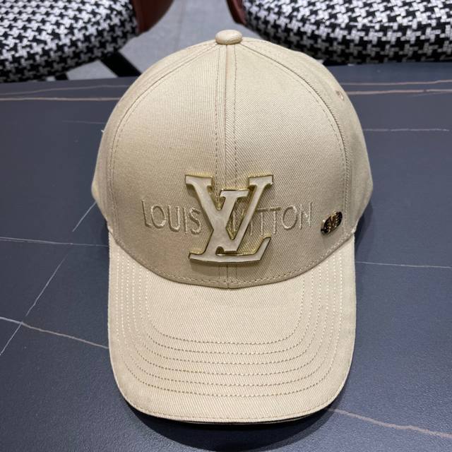 Lv Louis Vuitton Baseball Cap Official Website High-Quality Version Now Availabl