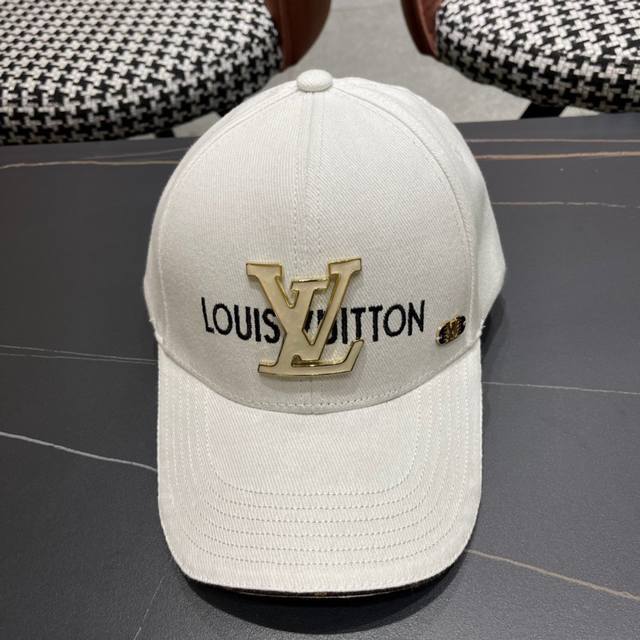 Lv Louis Vuitton Baseball Cap Official Website High-End Version, Classic Basebal