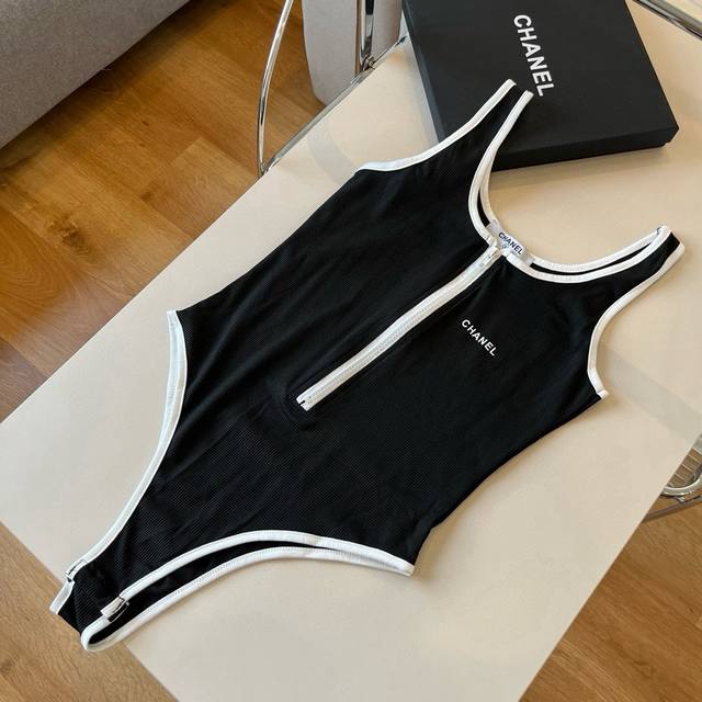 Chanel Official New Swimsuit One-Piece Bikini, High-End Custom-Made, S M L Xl