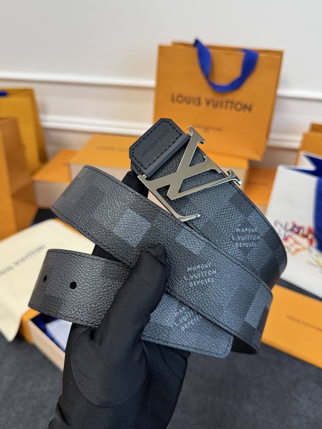 Lv Shadow Belt Combines The Classic Elegance Of Monogram Shadow Leather With The
