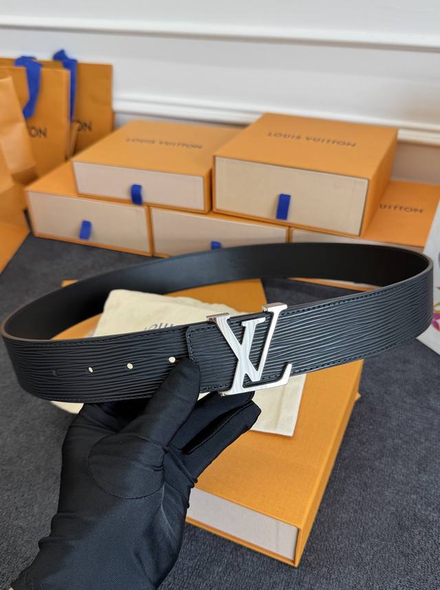 Lv Shadow Belt Combines The Classic Elegance Of Monogram Shadow Leather With The