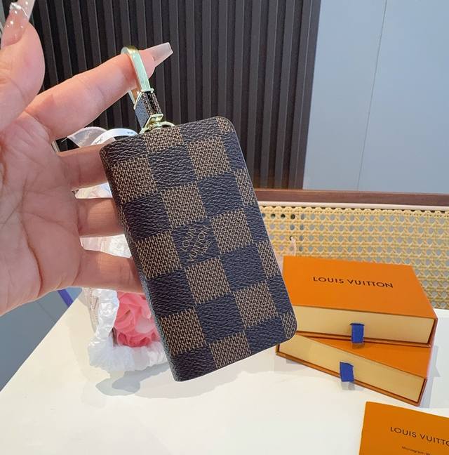 Lv Classic Vintage Key Case, Car Key Case, Pendant Accessory