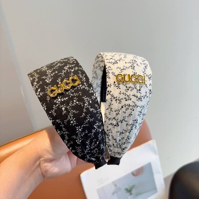 With Packaging Gucci Classic New Wide Hairband, A Must-Have Accessory For Goddes