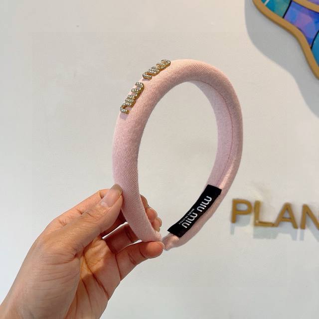 With Packaging Miu Miu Latest Custom-Made Hairband, All Details Photographed!Cus