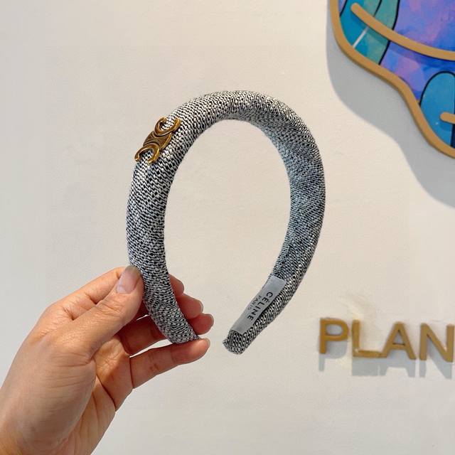 With Packaging Celine Korean-Style New Small Fresh Letter Hair Band, Comfortable