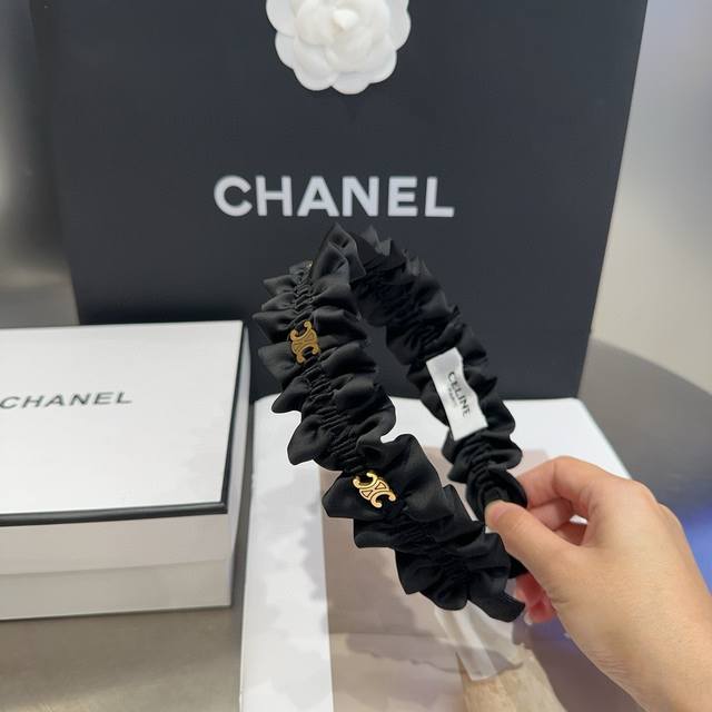 With Packaging Box Celine Arc De Triomphe New Hair Clip, Summer Fresh And Fashio