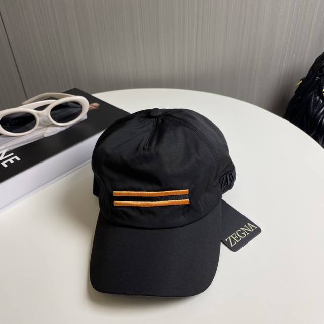 Zegna Classic High-Tech Fabric Men's Baseball Cap, Simple And Fashionable, Easy