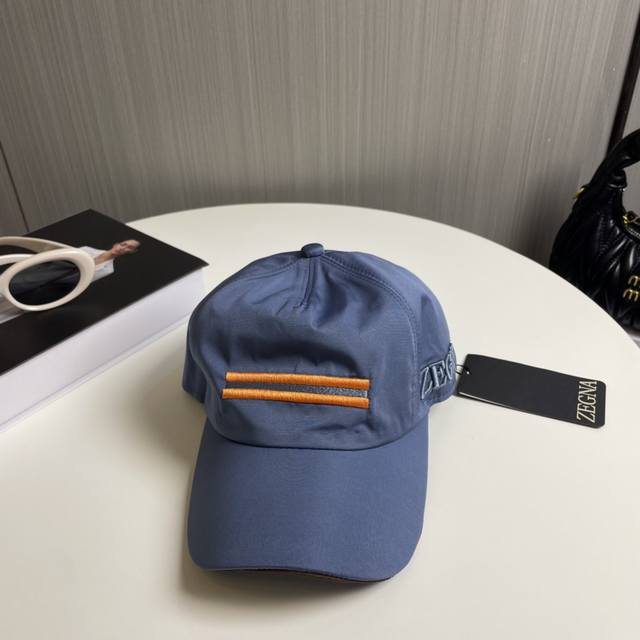 Zegna Classic High-Tech Fabric Men's Baseball Cap, Simple And Fashionable, Easy