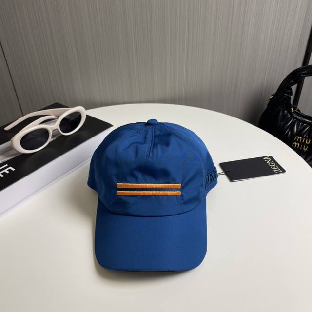 Zegna Classic High-Tech Fabric Men's Baseball Cap, Simple And Stylish, Easy To M
