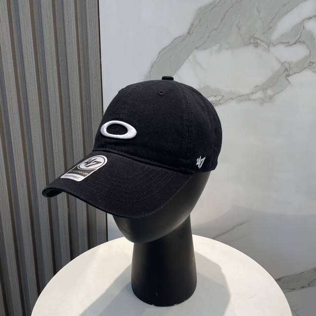 Oakley X 47Brand Collaboration Baseball Cap, Mlb Fashion Retro Baseball Cap Coll