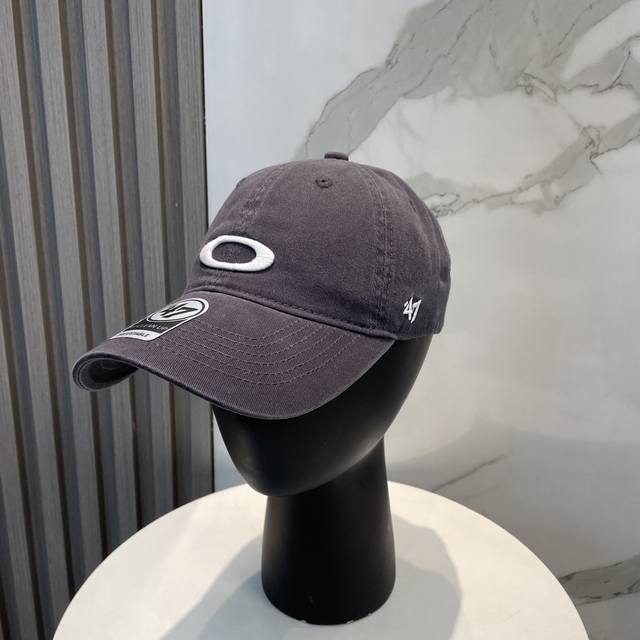 Foakley X 47Brand Collaboration Baseball Cap, Mlb Fashion Retro Baseball Cap, Cu