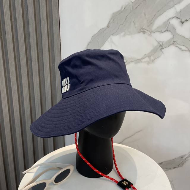 Miu Miu New Fisherman's Hat | Wide Brim ~ Enhanced Sun Protection ~ Superior Qua