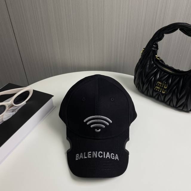 Balenciaga Embroidered Authentic Baseball Cap, Excellent Quality, Casual And Fas
