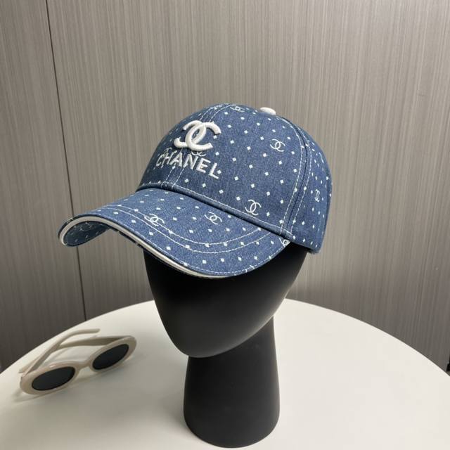 Chanel New Washed Denim Baseball Cap: Upgraded Technology, Washed Denim Style Wi