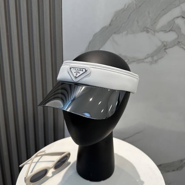 Best-Selling Prada New-Style Mirrored Peakless Cap, Custom-Made Ultra-Thin Cotto