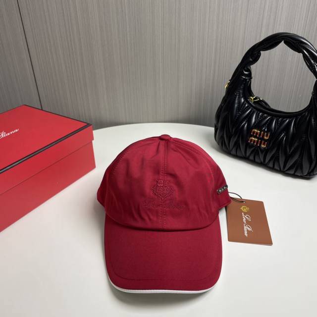 Floro Piana No You Piao Ya Official Store New High-End Baseball Cap, Matching Wi