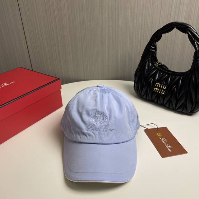 Floro Piana No You Piao Ya Official Store New High-End Baseball Cap, Matching Wi