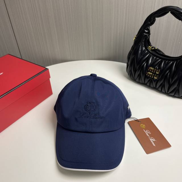 Loro Piana No You Pienya Official Store New High-Version Baseball Cap, Matching
