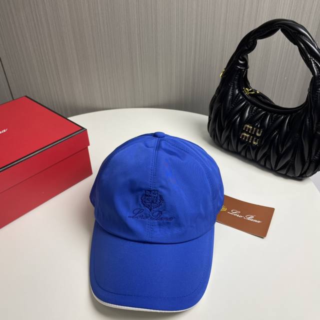 Loro Piana No You Pienya Official Store New High-Version Baseball Cap, Matching