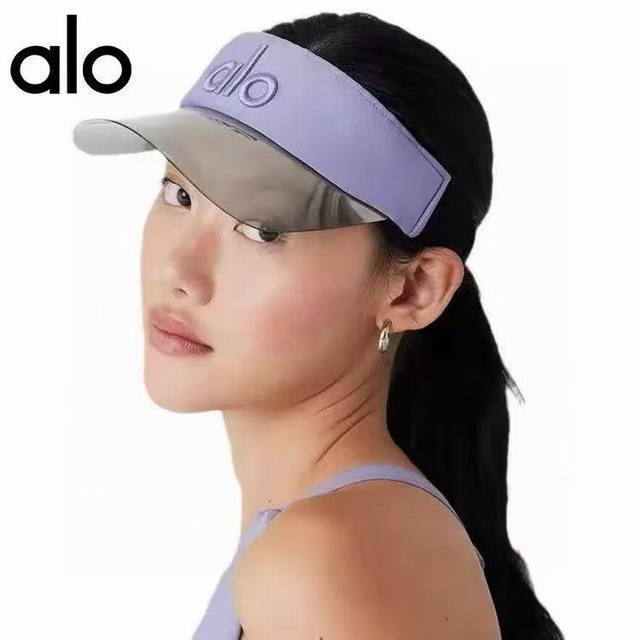 Best-Selling Alo New-Style Mirrored Peakless Cap, Custom-Made Ultra-Thin 100% Co