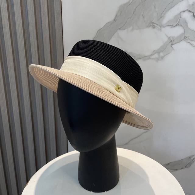Chanel 2025 New Raffia Straw Hat, High-End Custom-Made, Elegant And Sophisticate