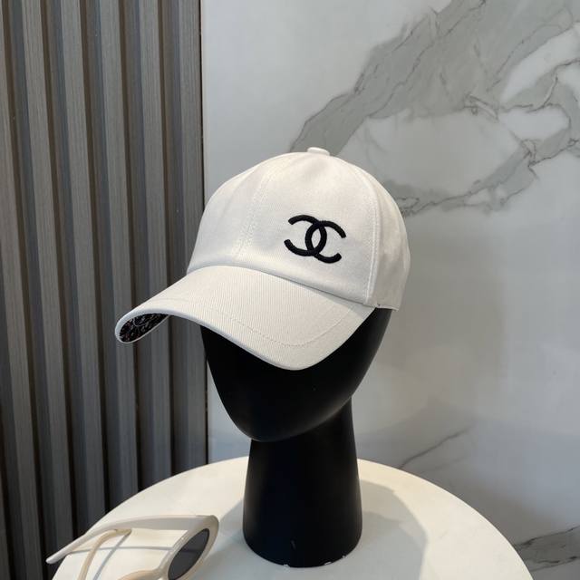Chanel Chanel New Double-Sided Embroidered Baseball Cap, 1:1 Mold Custom-Made, 3