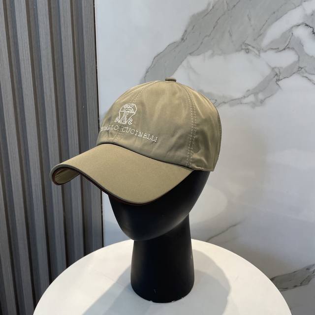 Brunello Cucinelli Exclusive New High-End Baseball Cap, Matching Designer Brands