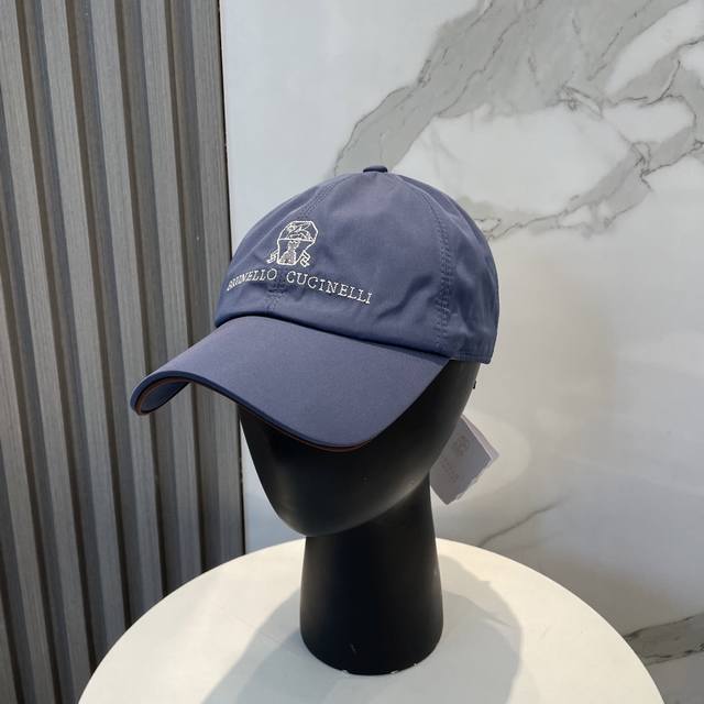 Brunello Cucinelli Exclusive New High-End Baseball Cap, Same As The Big Brands,